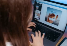 Why brand stewardship matters more than ever in the age of Canva and AI Woman creating with Canva