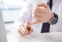Take my advice – I’m not using it Professional person using his hands to make points