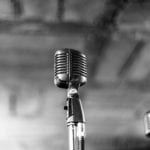 Abstract-image-of-vintage-microphones